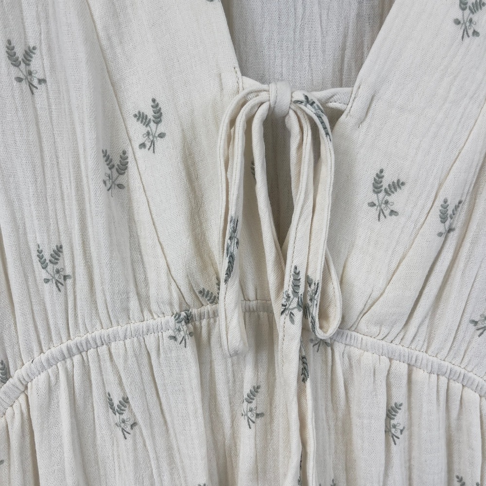 Worth Collective Womens Dress Size Large Boho Prairie Cotton Midi Cottagecore - Picture 4 of 12
